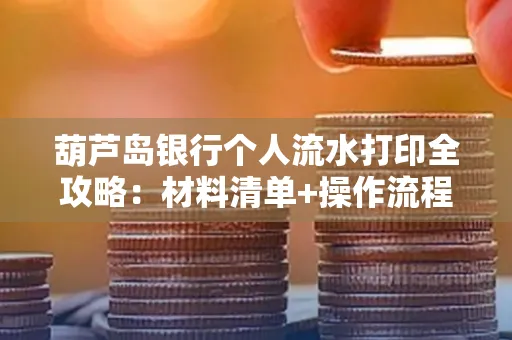葫芦岛银行个人流水打印全攻略:材料清单+操作流程+避坑指南