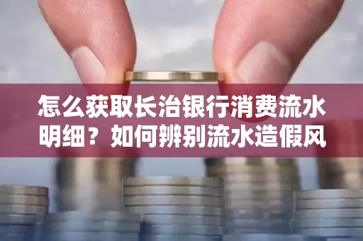 怎么获取长治银行消费流水明细?如何辨别流水造假风险?