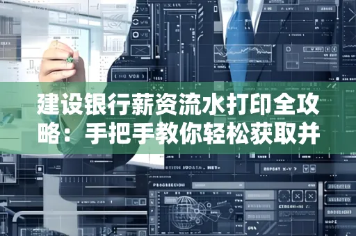建设银行薪资流水打印全攻略:手把手教你轻松获取并鉴别真假!