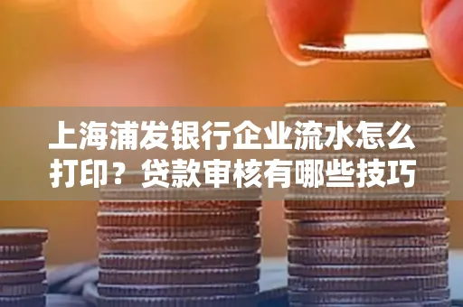 上海浦发银行企业流水怎么打印?贷款审核有哪些技巧?