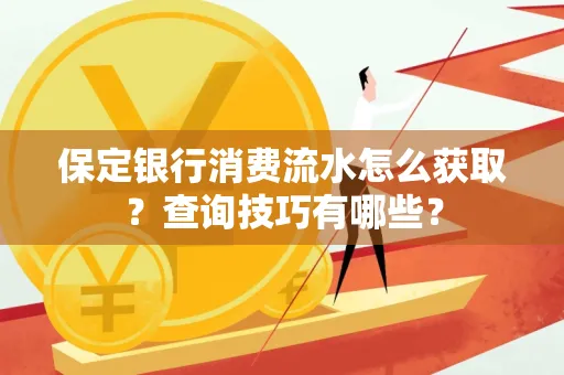 保定银行消费流水怎么获取?查询技巧有哪些?