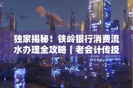 独家揭秘!铁岭银行消费流水办理全攻略|老会计传授防诈技巧