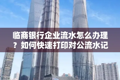临商银行企业流水怎么办理?如何快速打印对公流水记录?一站式指南