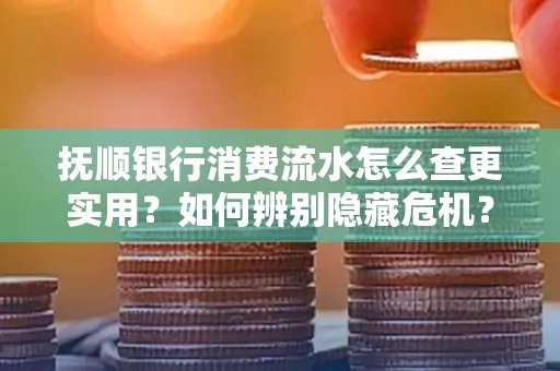 抚顺银行消费流水怎么查更实用?如何辨别隐藏危机?
