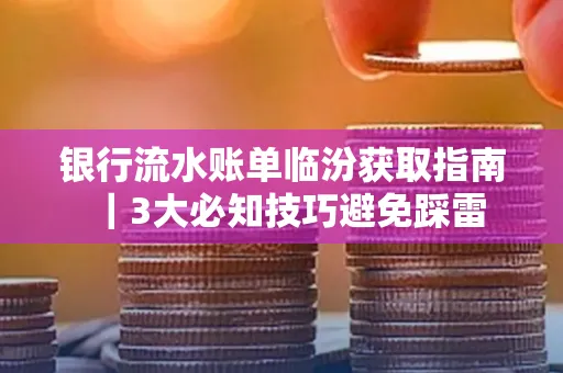 银行流水账单临汾获取指南|3大必知技巧避免踩雷
