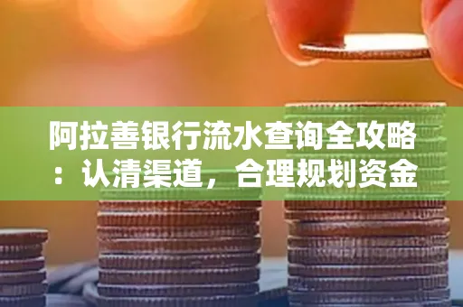 阿拉善银行流水查询全攻略:认清渠道,合理规划资金流动技巧