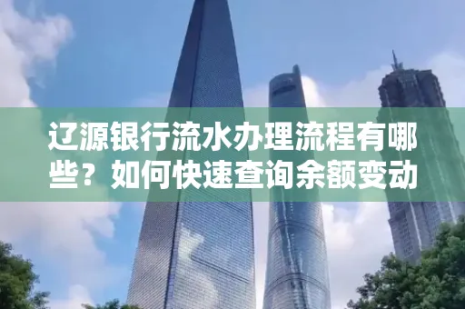 辽源银行流水办理流程有哪些?如何快速查询余额变动?