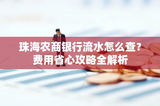 珠海农商银行流水怎么查?费用省心攻略全解析