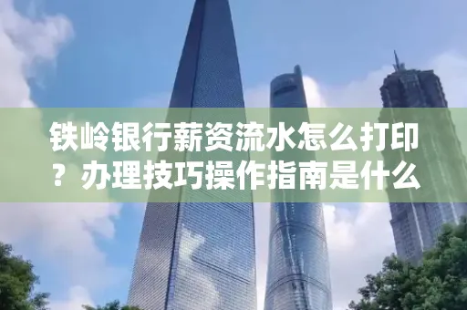 铁岭银行薪资流水怎么打印?办理技巧操作指南是什么?