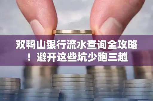 双鸭山银行流水查询全攻略!避开这些坑少跑三趟